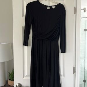 Black stretchy dress